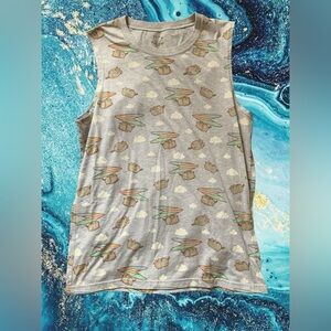 Pusheen cat tank top